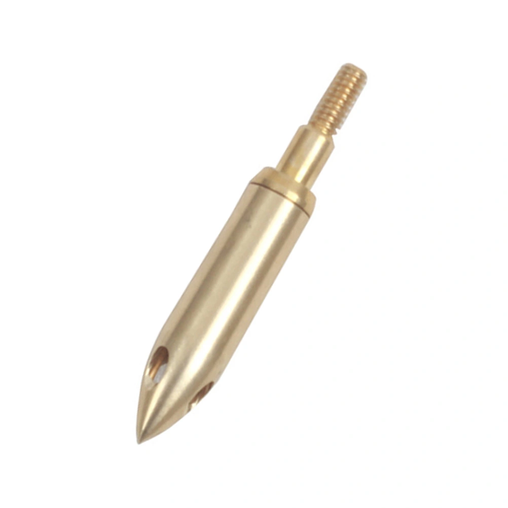 Professional Archery Shooting Whistling Arrowhead Signal Arrow Head for Outdoor (Golden)
