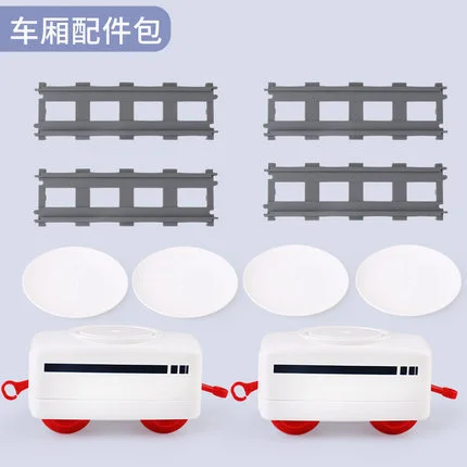 1 Set of Sushi Trains Set Sushi Trains Rotating Set Electric Sushi Rotary Machine Toy Track Rotating Train