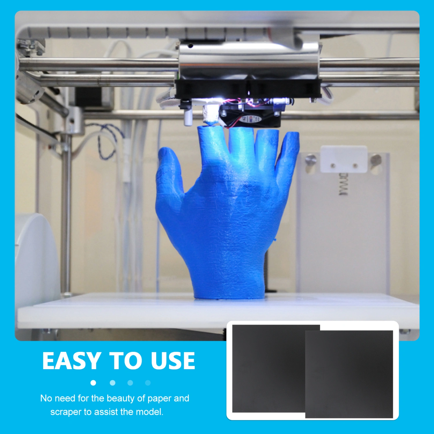 Hot Bed Sticker Square Single-layer Film 3D Printer Hot Bed Platform Plate