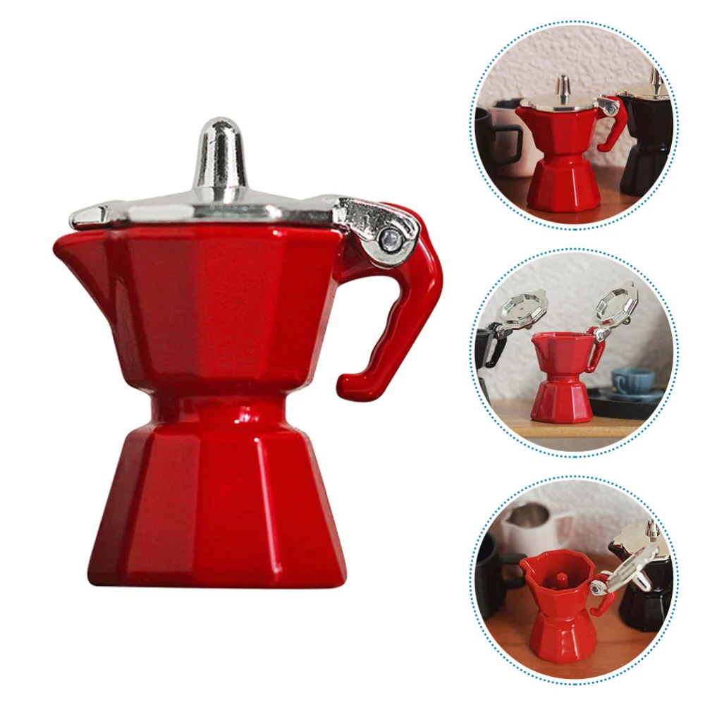 Mini Coffee Machine Miniature Coffee Machine Model Mini House Accessory