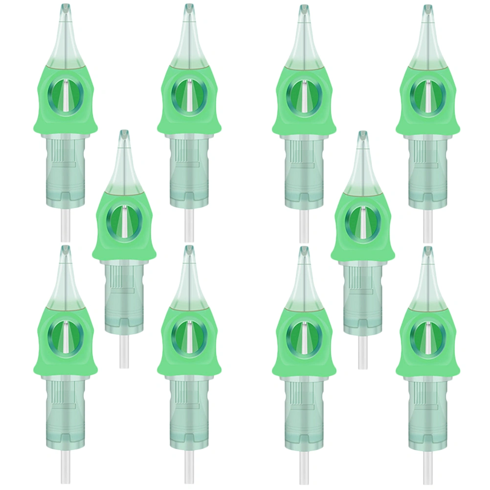 10pcs Tattoo Needles Tattoo Cartridges Shading Needles Tattoo Liner Needles Tattoo Cartridge Tools