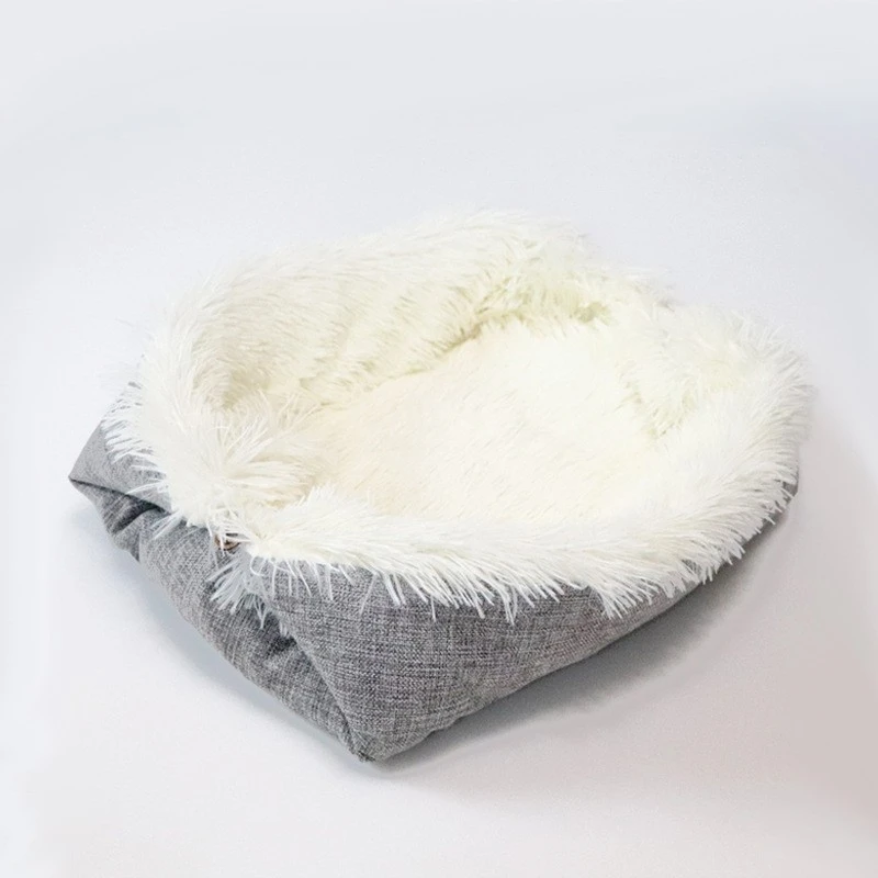 Washable Pet Resting Bed Comfortable Pet Dog Sleeping Cushion Indoor Kitten Warm Bed