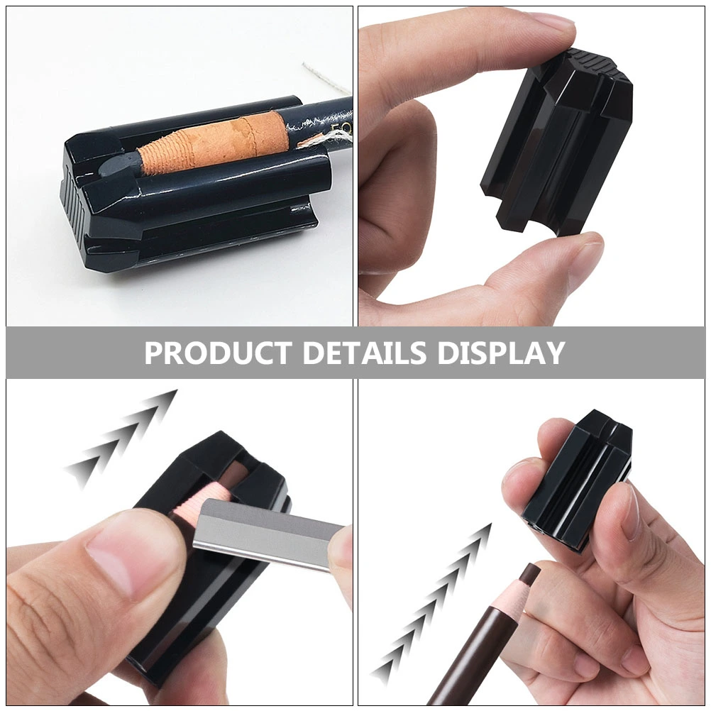 2Pcs Professional Eyebrow Pencils Sharpeners Eyeliner Lip Pencil Sharpeners