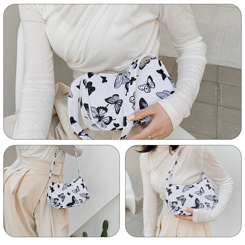 1pc Fashionable Women Shoulder Bag All-match Style Casual Bag Outdoor Pouch