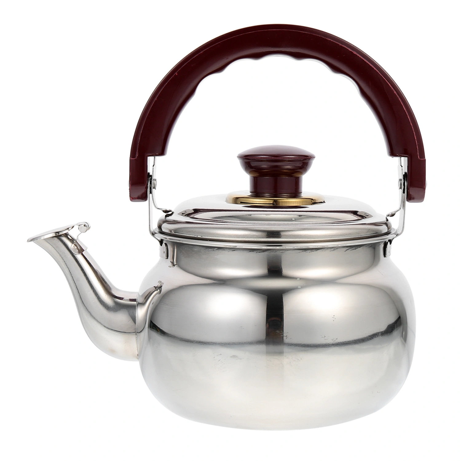 Stainless Steel Tea Kettle Large Capacity Water Kettle Stovetop Tea Pot Home Office Tea Kettle