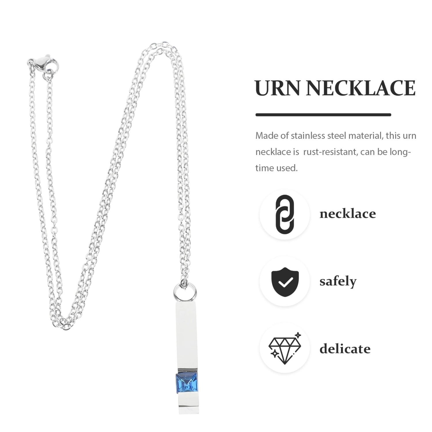 Urn Necklace Ashes Urn Memorial Necklace Cremation Urn Locket Necklace Keepsake Jewelry