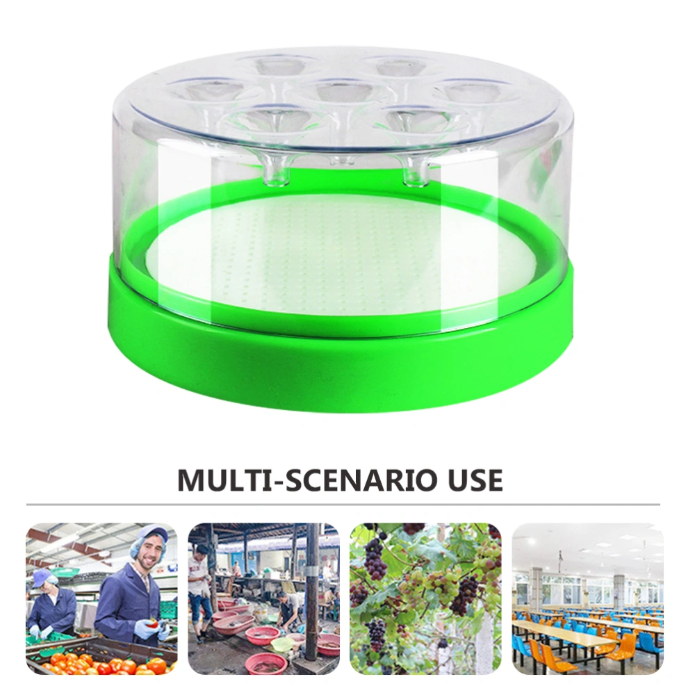 Fly-catcher Flytrap Fully Automatic Fly Catcher Automatic Insect Trap Mosquito Killer for Home Office Restaurant without Bait (Green)