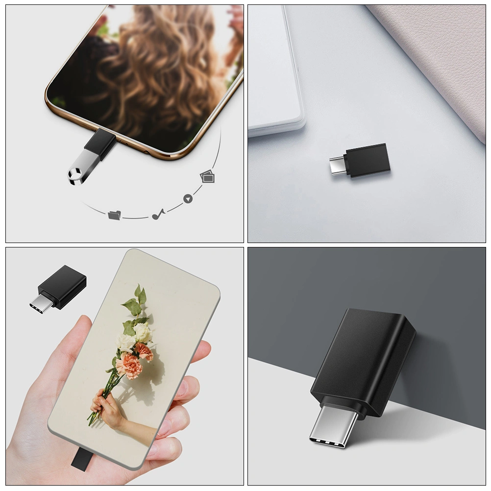 2pcs USB-C to USB Adapter Type-C Male to USB 3.0 Female Converter Phone Supply