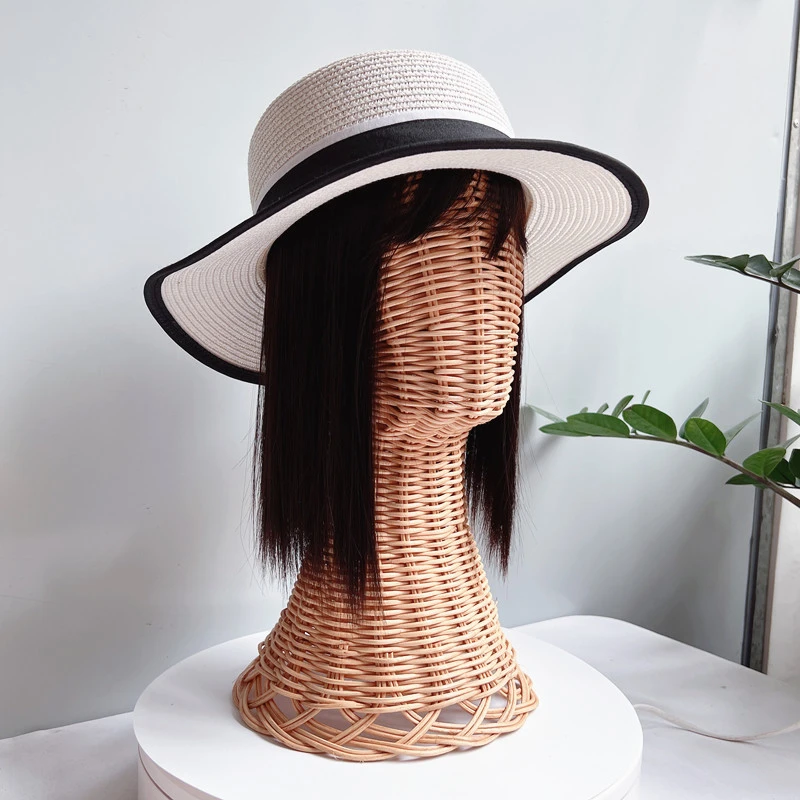 Rattan Hat Stand Woven Hat Display Holder Hat Storage Stand Hat Display Rack Table Hat Rack