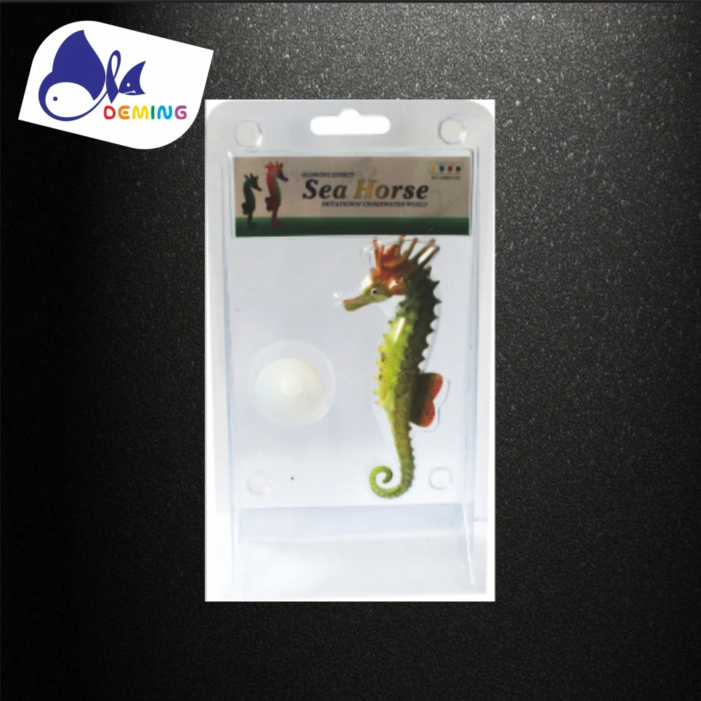 Fish Tank Seahorse Decoration Artificial Seahorse Model Fluorescence Seahorse Ornament Fish Tank Layout