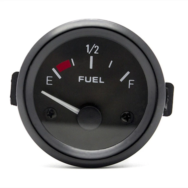 Car Fuel Gauge Universal Car Automotive 52mm Fuel Level Gauge Meter Replacement