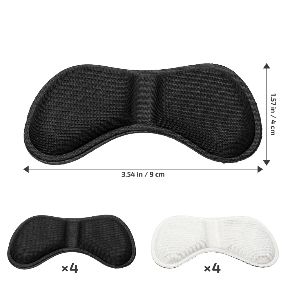 8 Pairs Non-slip Heel Pads Women High Heel Shoes Pads Comfortable Shoe Pads