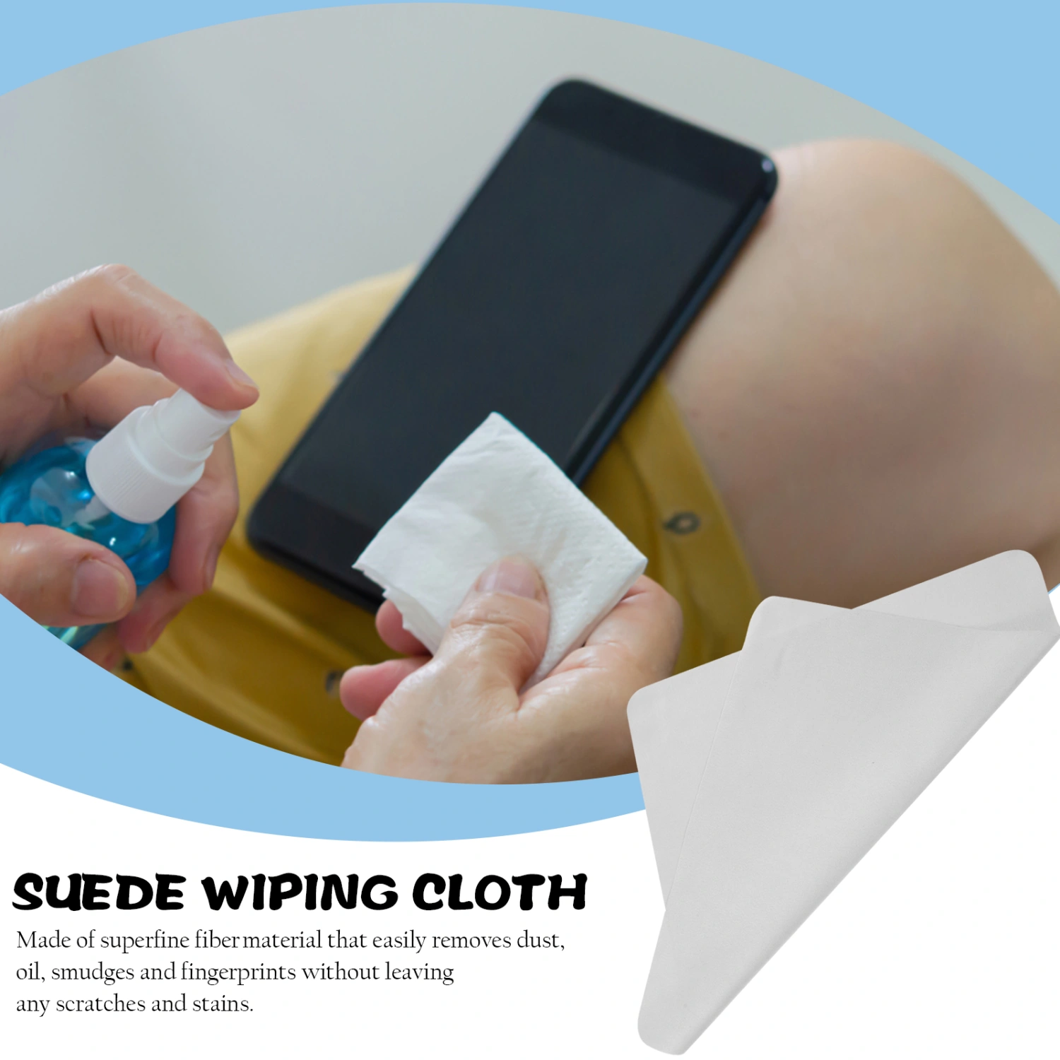 4pcs Glasses Cloths Camera Lens Cleaning Cloths Screen Musical Instrument Wiping Cloths