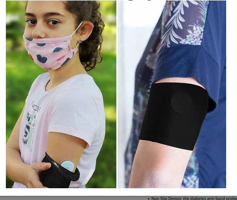 Diabetes Arm Band Diabetes Sensor Cover Diabetic Supplies Sports Accessory