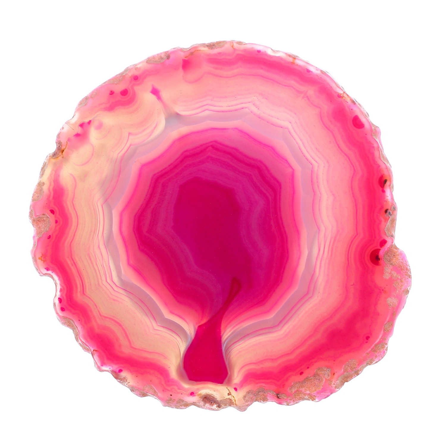 Agate Stone Coaster Wine Cup Mat Natural Agate Cup Mat Round Agate Coaster