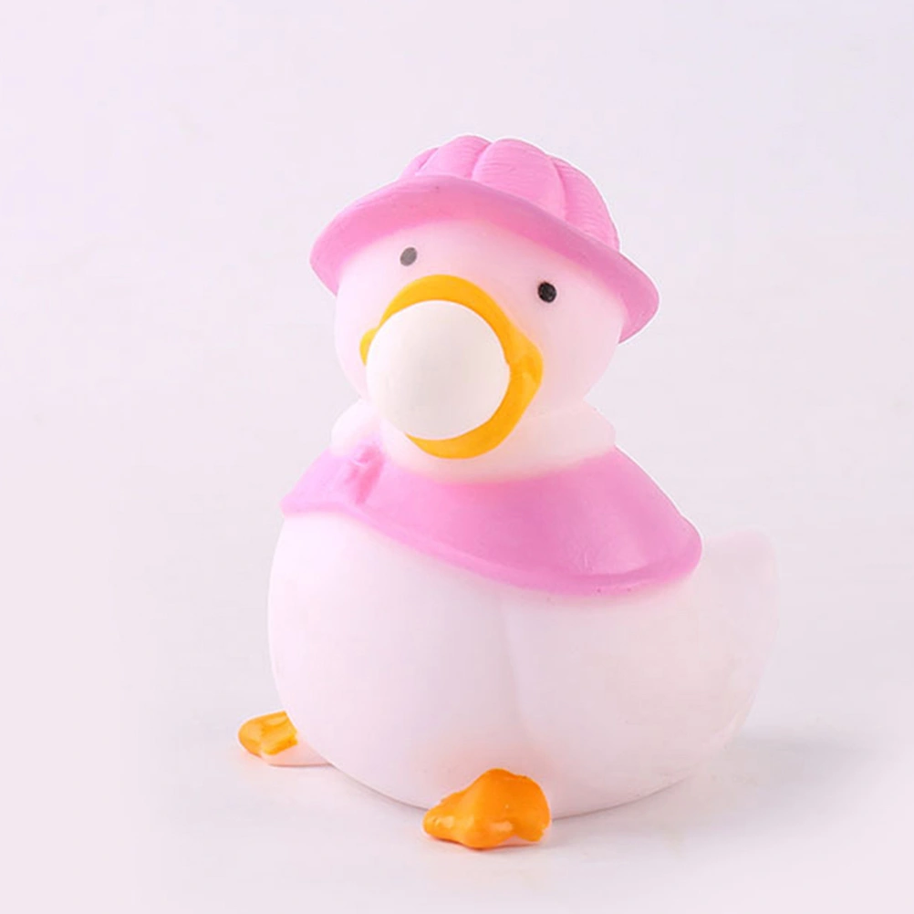 3pcs Cartoon Duck Fidget Toys Squeeze Toys Cute Fidget Playthings Animal Stress Relieve Toys