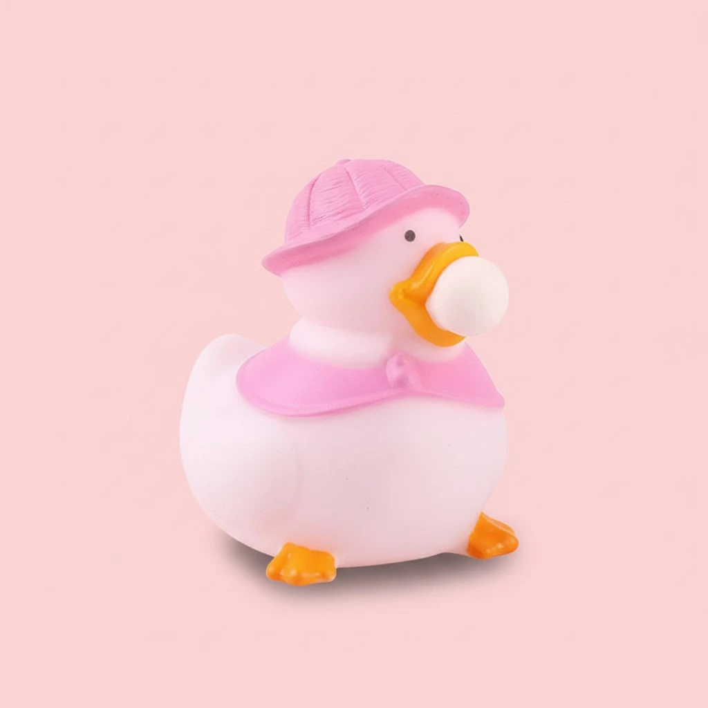 3pcs Cartoon Duck Fidget Toys Squeeze Toys Cute Fidget Playthings Animal Stress Relieve Toys