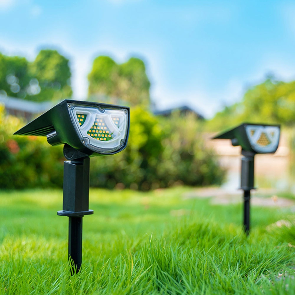 1Pc Solar Energy Lawn Lamp LED Light Outdoor Controlled Projection Lamp