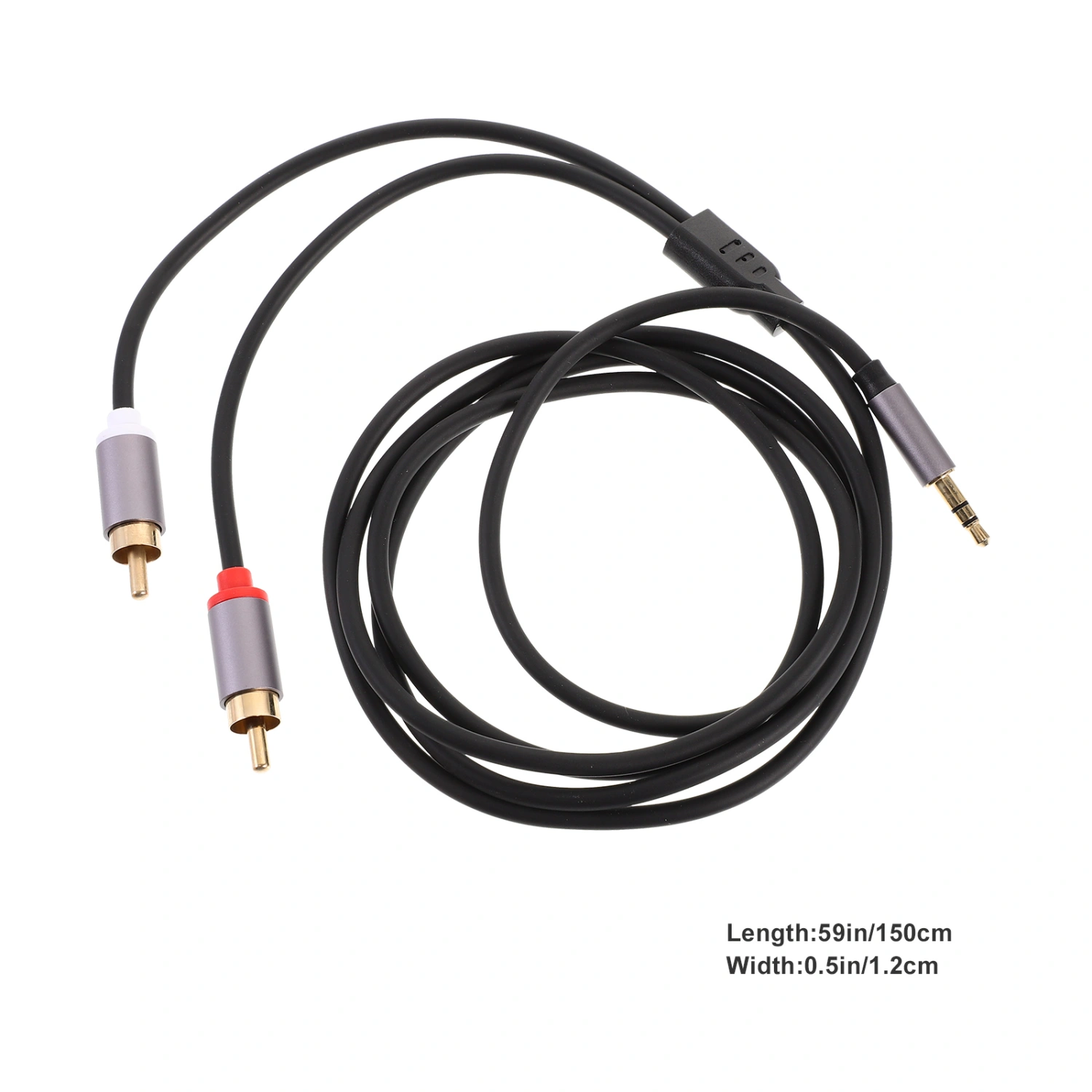 Audio Cable 1.5m Audio Cable 3.5mm To Dual RCA Headphone Extension Cable
