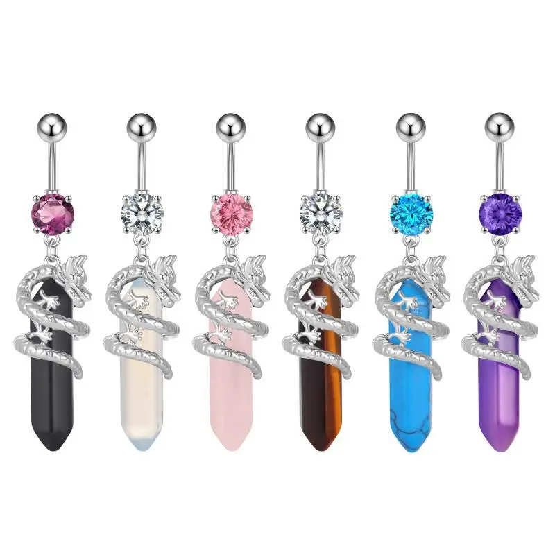 4pcs Women Belly Rings Decorative Navel Ring Teen Girls Piercing Jewelry Body Decorations