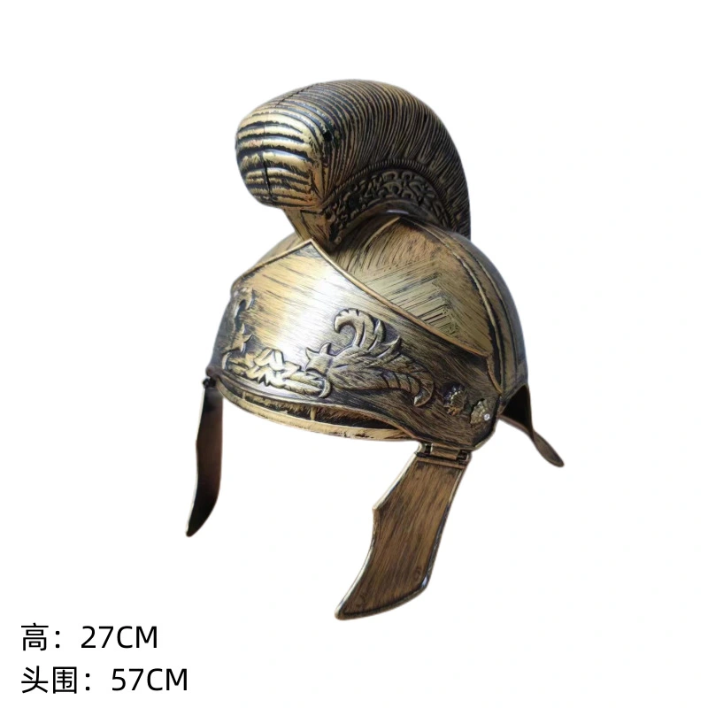 Roman Soldier Helmet Middle Ages Roman Fighter Helmet Cosplay Party Headgear