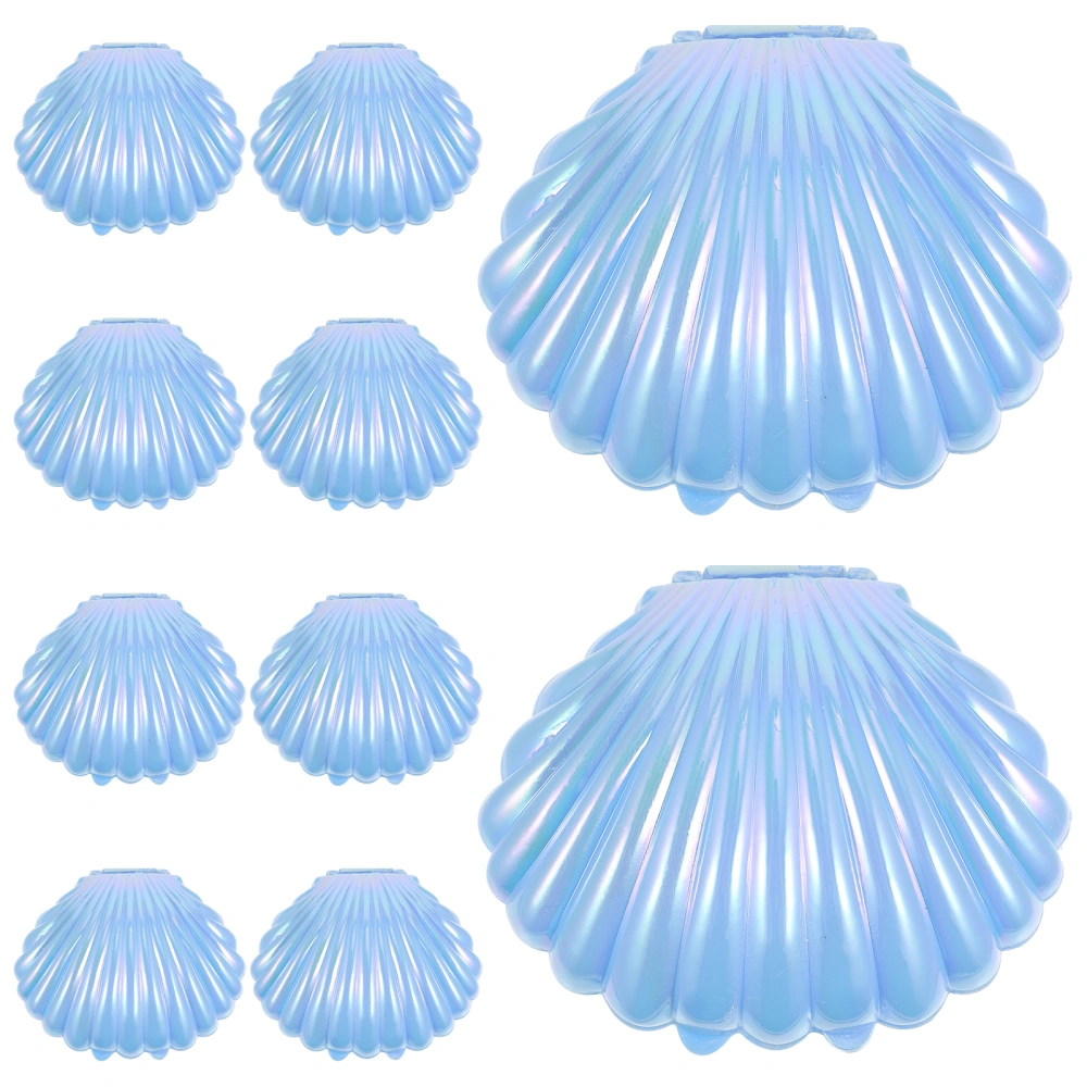 20Pcs Imitation Seashell Candy Box Decorative Jewelry Trinket Box Party Favor Box