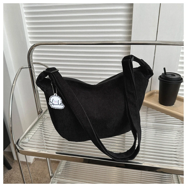 Large Capacity Versatile Trendy Crossbody Student Leisure Simple Dumpling Bag