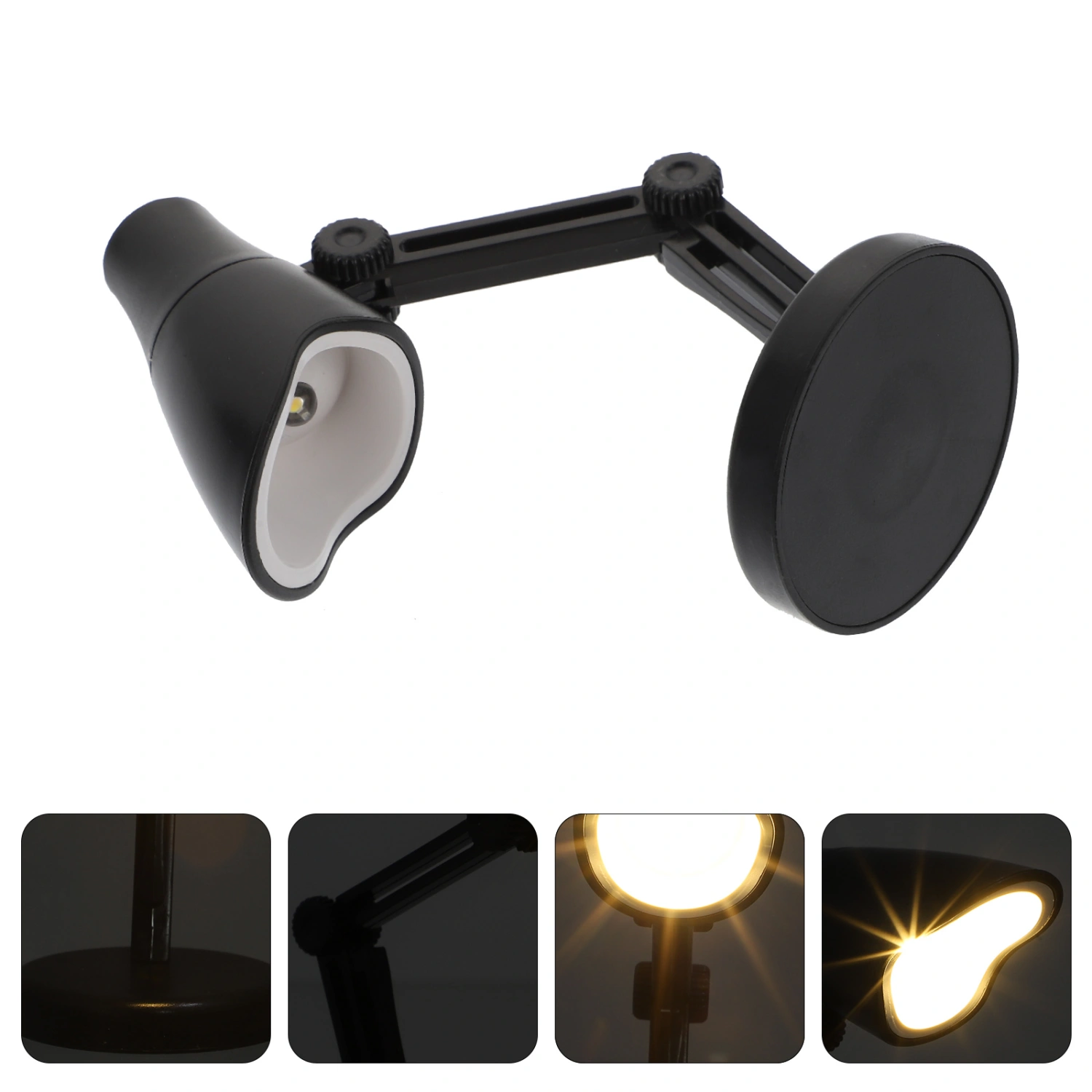 1pc Mini Book Light Foldable LED Lamp Adorable Students Night Reading Lamp