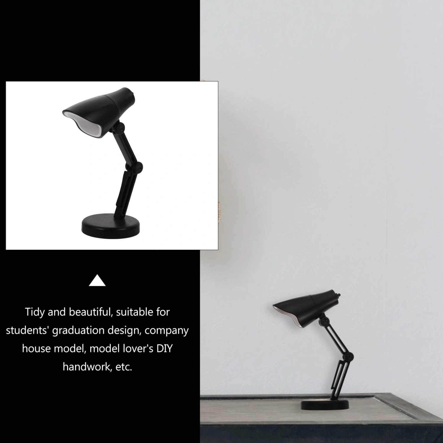 1pc Mini Book Light Foldable LED Lamp Adorable Students Night Reading Lamp