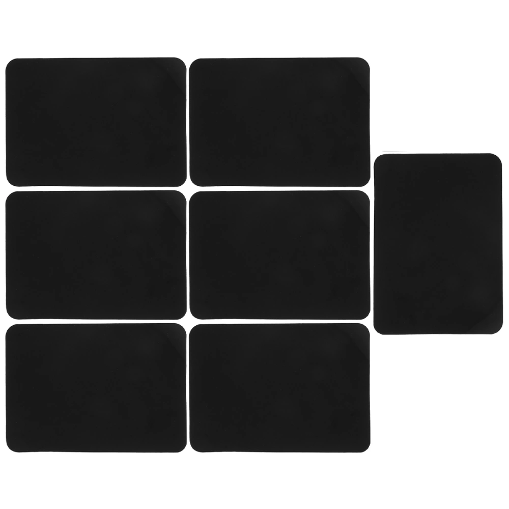 7pcs Erasable Massage Boards Advertising Boards PVC Price Boards Black Boards