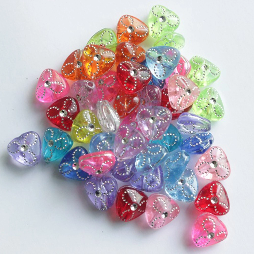 1 Boxed Assorted Beads Set DIY Beads Kits for Necklaces Bracelet Jewelery Craft Making Educational Toy for Children Playing