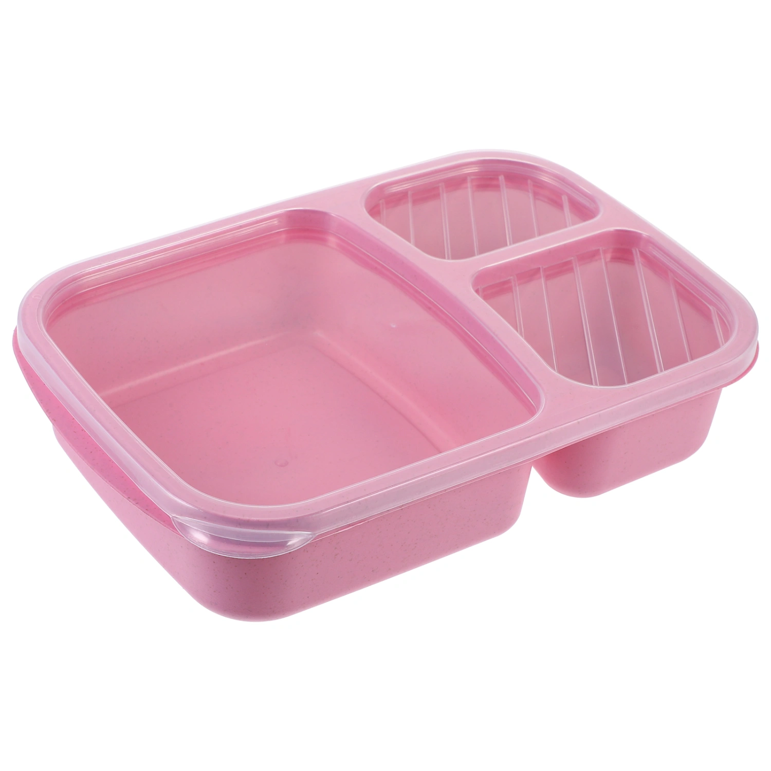 Reusable Bento Box Snack Food Container 3-compartment Lunch Food Container