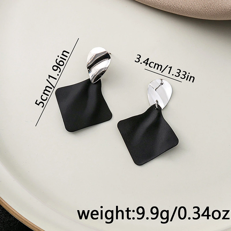 1 Pair Irregular Shaped Earrings Exaggerated Earrings Decorative Earrings Women Drop Earrings