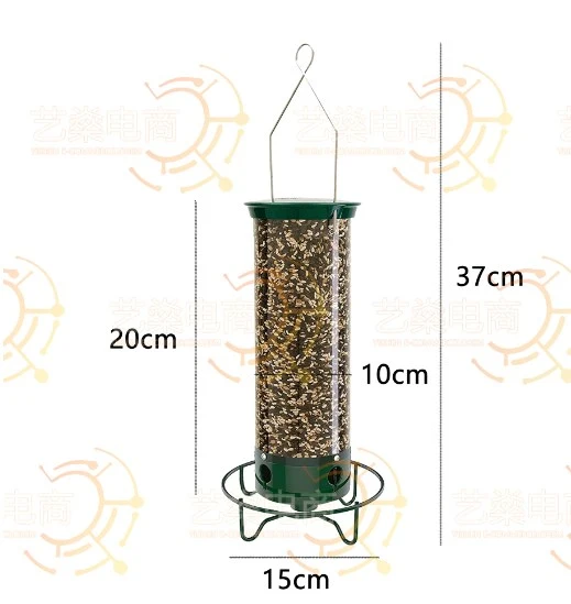 Bird Feeder Outdoor Hanging Bird Feeder Outdoor Bird Feeder Rotatable Bird Feeding Container