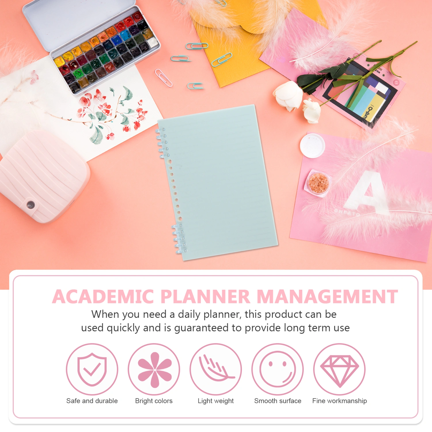 3Pcs Spiral Notepad Planning Notepad Schedule Notepad Writing Notepad Note Taking Notebook