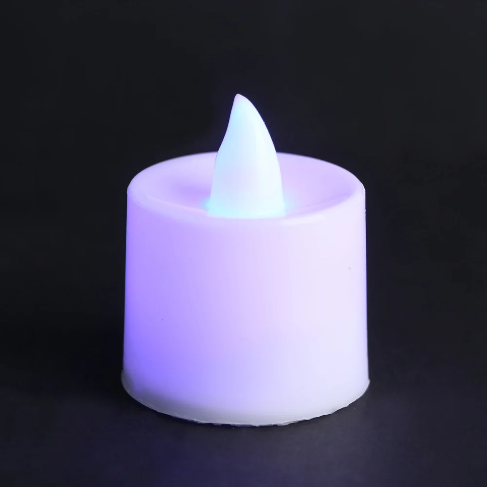 7 Color Changing LED Candle Lamp Flicker Flameless Candles Light for Romance Wedding Party