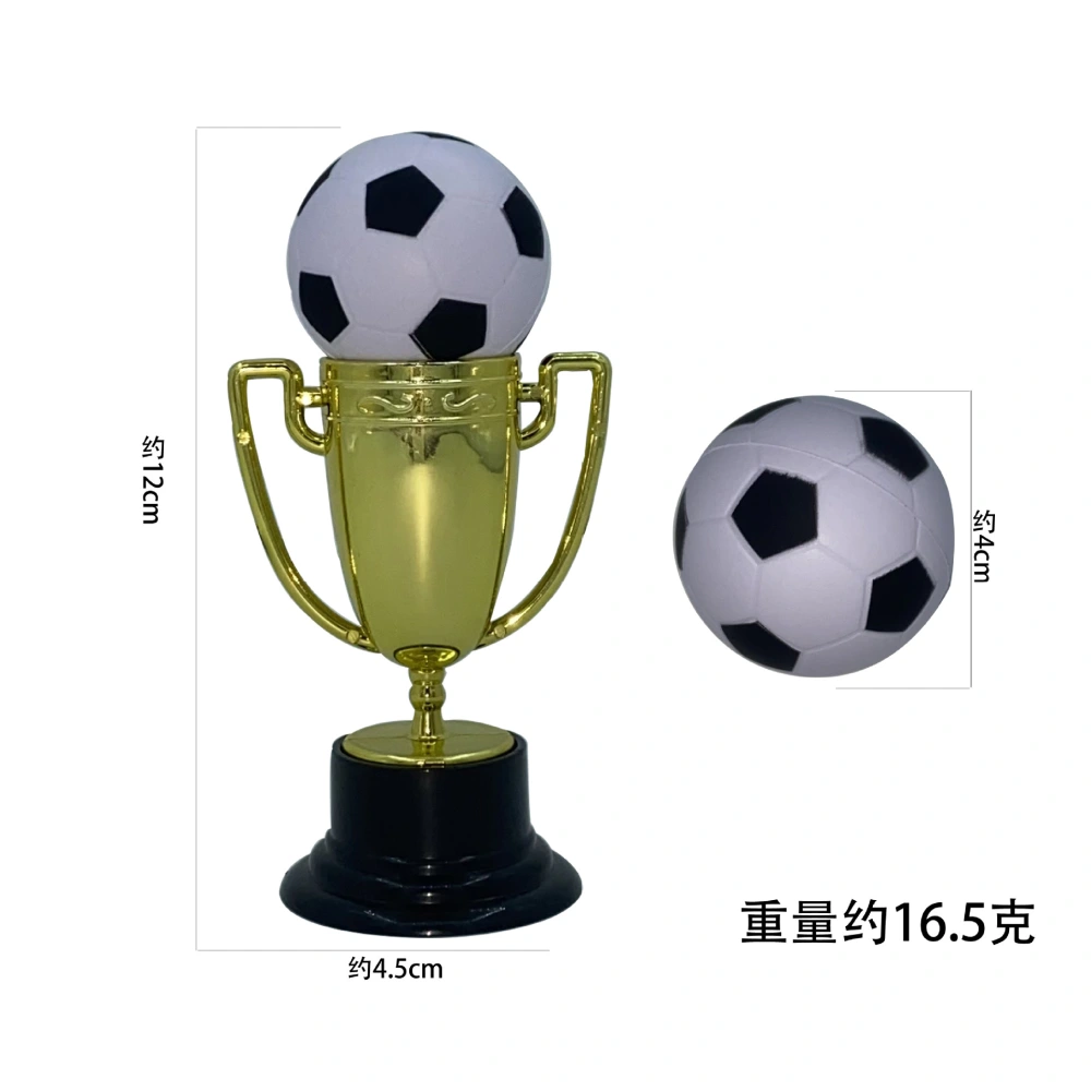 1 Set of Award Trophy Winner Competition Trophy Celebration Trophy Cups Plastic Competition Trophy