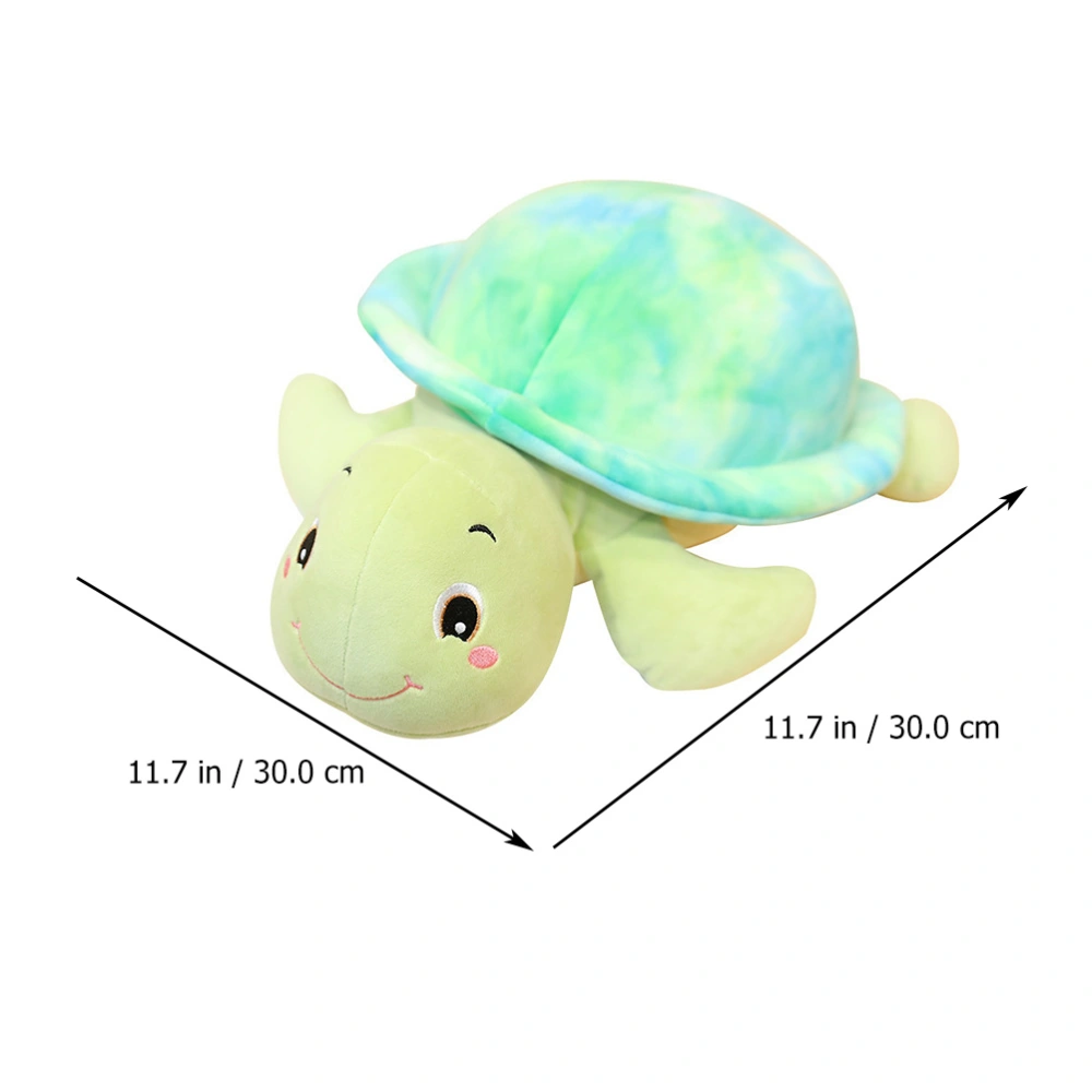 1Pc Decorative Tortoise Doll Adorable Plush Doll Festival Present (Random Color)