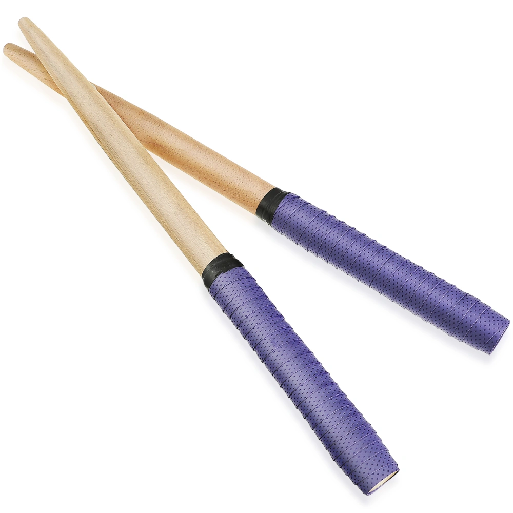 1 Pair Drumsticks Wooden Drum Sticks Lightweight Drum Rods Percussion Sticks