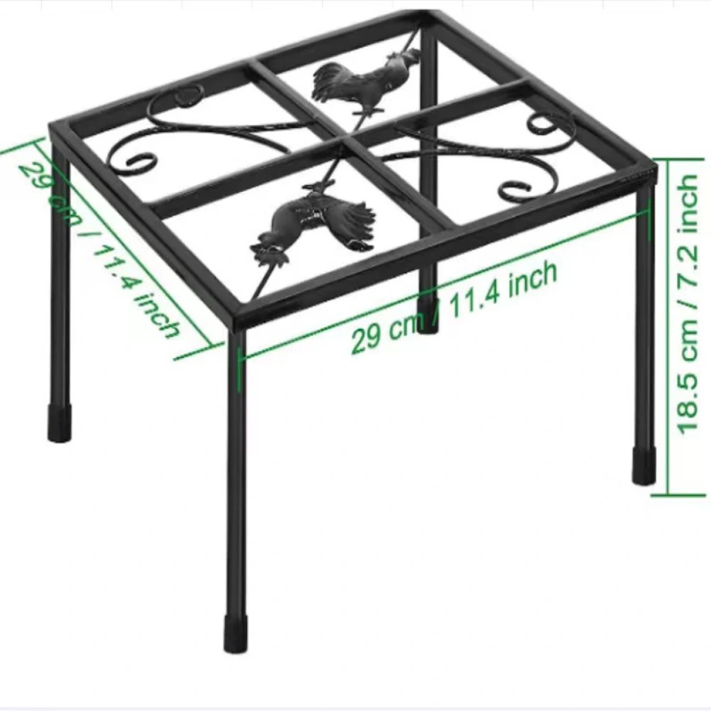 Coop Feeder Holder Metal Waterer Holder Chicken Feeder Rack Chicken Coop Feeder Stand