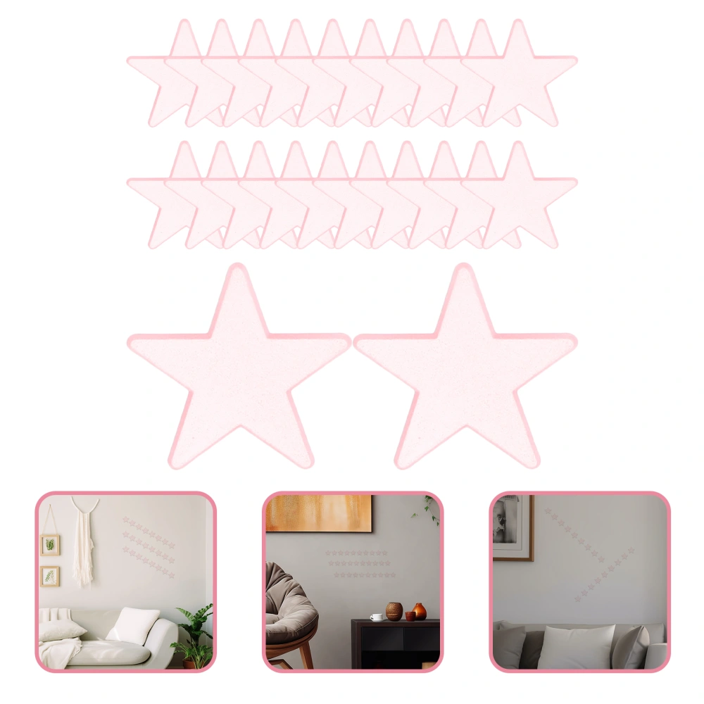 200pcs Glow in The Dark Stars Stickers Ceiling Star Stickers Bedroom Decorative Star Wall Stickers