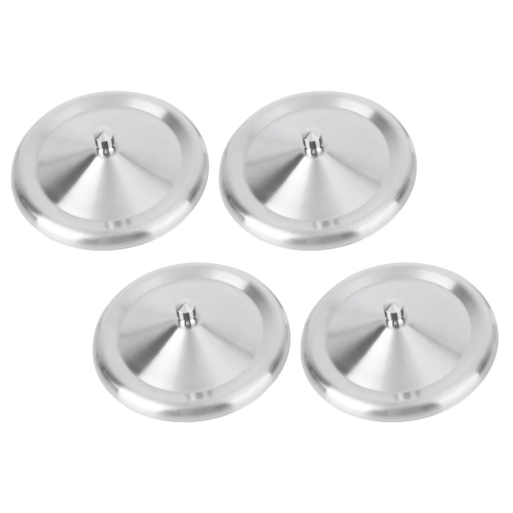 4Pcs Household Cup Lid Reusable Cup Lid Office Tea Cup Lid Stainless Steel Cup Lid