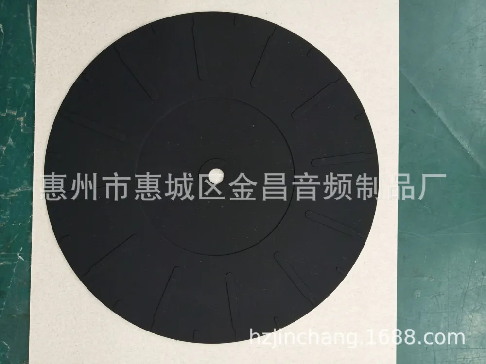 Vinyl Recorder Protective Mat Silicone Turntable Slipmat Anti Static Record Player Cushion