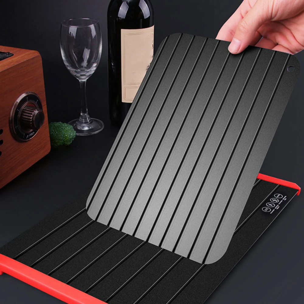 Defrost Tray Frozen Meat Defrosting Tray Fast Thawing Tray Defrosting Plate