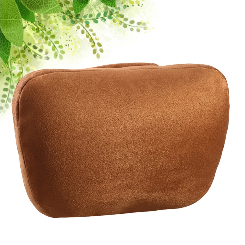 Universal Car Headrest Ultra Car Back Seat Pillow Neck Break Cushion Car Seats Accessories (Brown)