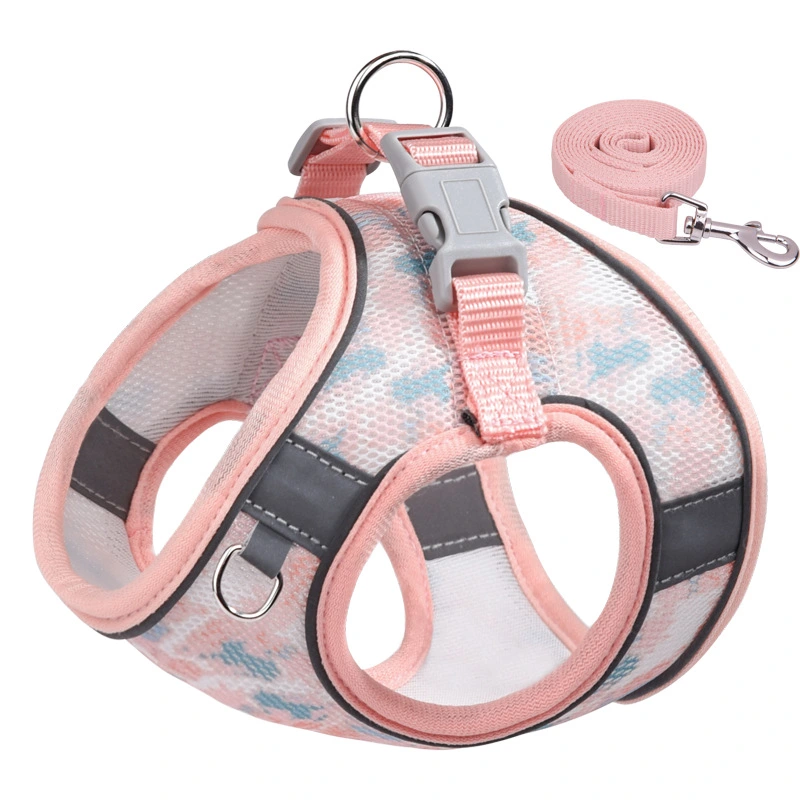 1 Set of Dog Harness And Leash Outdoor Pet Harness Comfortable Cat Leash Harness Kit
