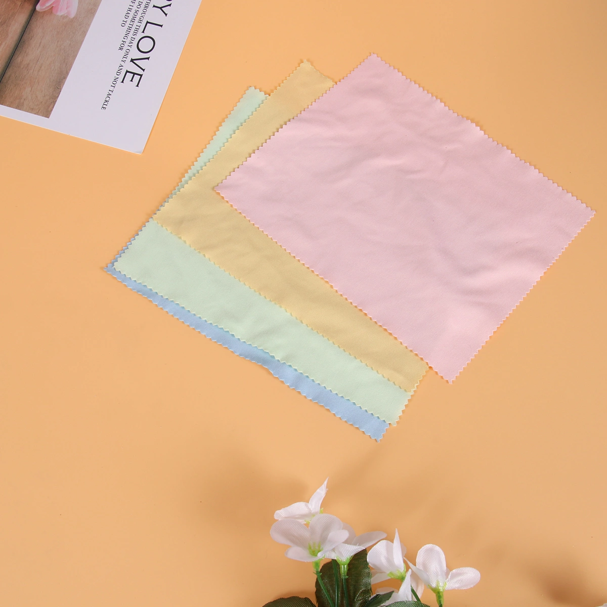 10pcs Microfiber Cleaning Cloths Screen Cleaning Towel for Smart Phones Laptops Tablets Lenses Camera (Assorted Color)