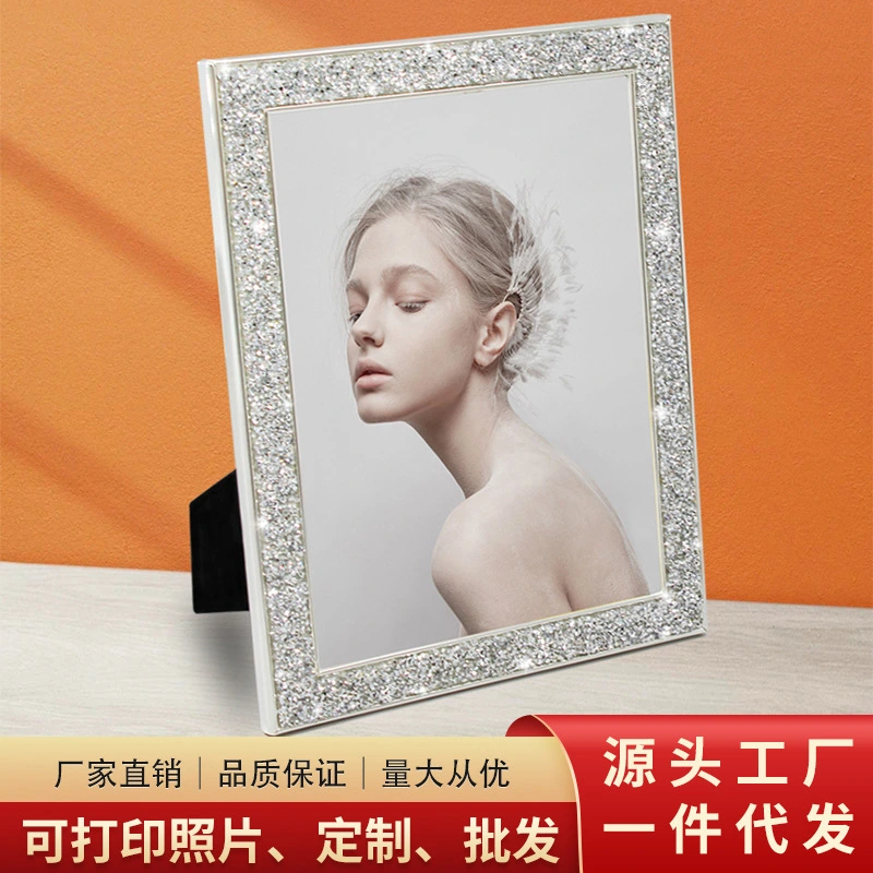 Picture Frame Tabletop Glass Picture Frame Wedding Tabletop Photo Display Frame