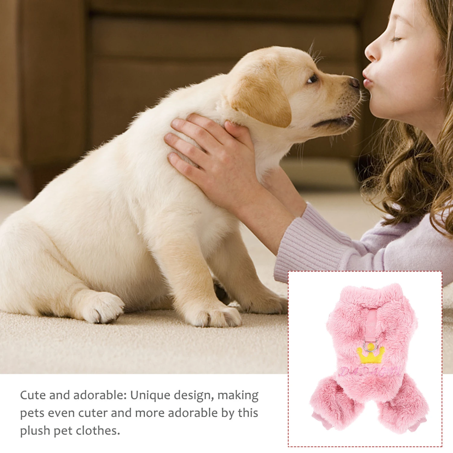 Dog Clothes Dog Sweater Winter Cute Dog Clothes Outfit Puppy Clothes Thicken Pet Clothing