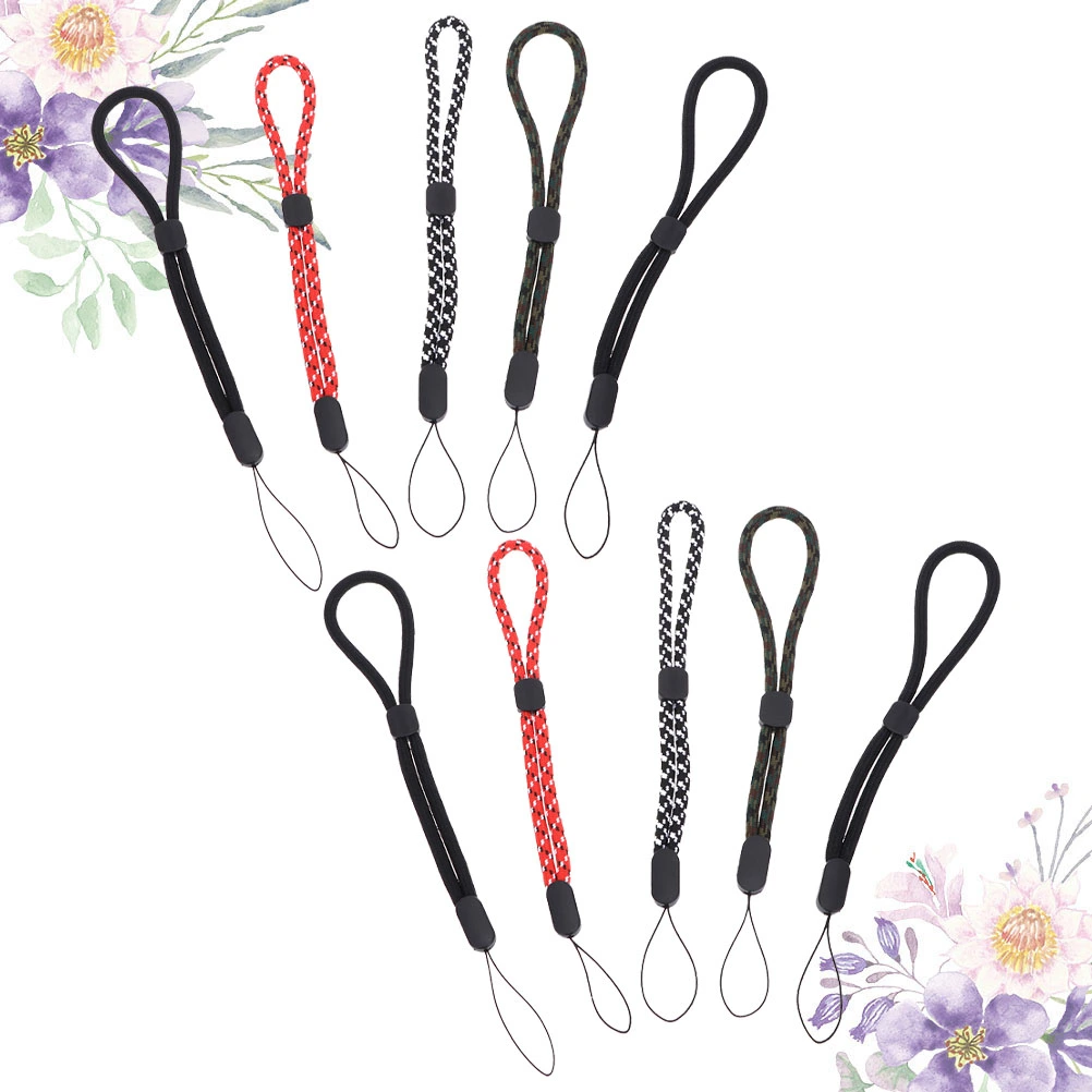 10PCS Bracelet Straps Hand Grip Lanyard for Phone Camera ID Tag Adjustable